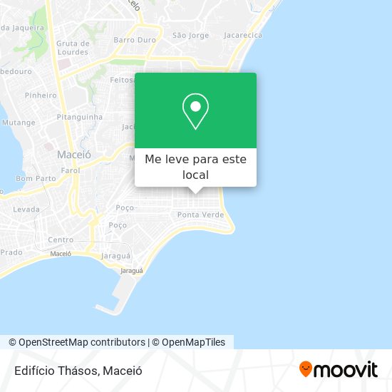 Edifício Thásos mapa
