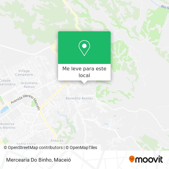 Mercearia Do Binho mapa