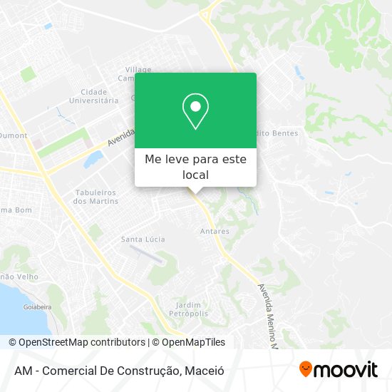 AM - Comercial De Construção mapa