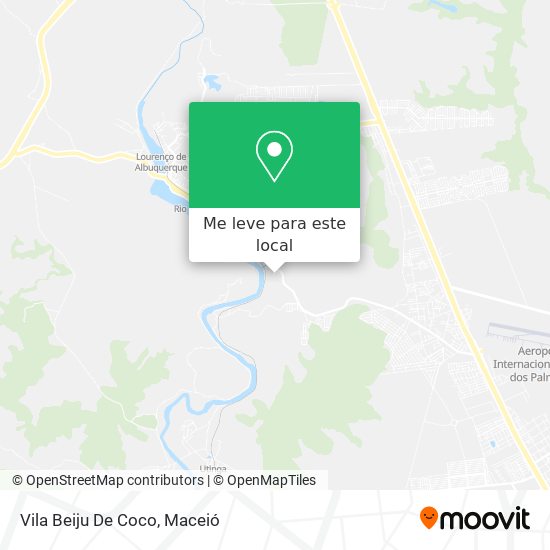 Vila Beiju De Coco mapa