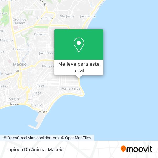 Tapioca Da Aninha mapa