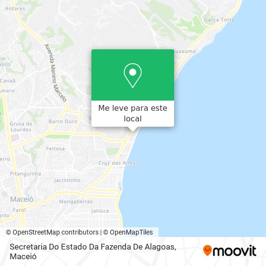 Secretaria Do Estado Da Fazenda De Alagoas mapa
