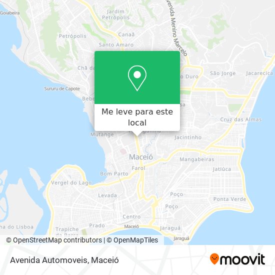 Avenida Automoveis mapa