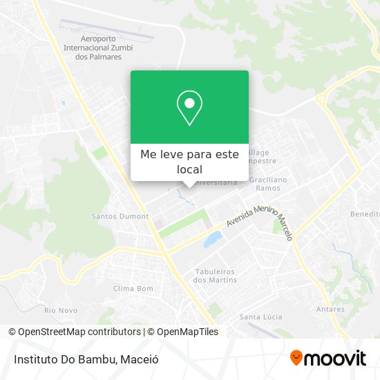 Instituto Do Bambu mapa