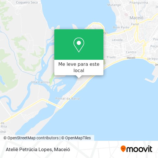 Ateliê Petrúcia Lopes mapa
