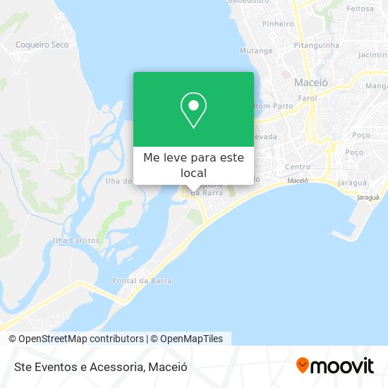 Ste Eventos e Acessoria mapa