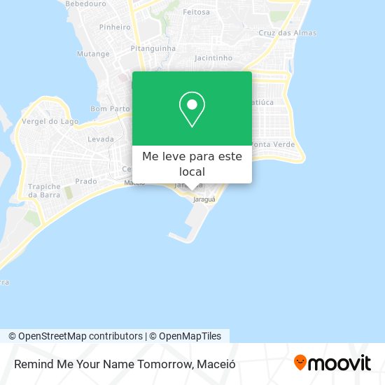 Remind Me Your Name Tomorrow mapa