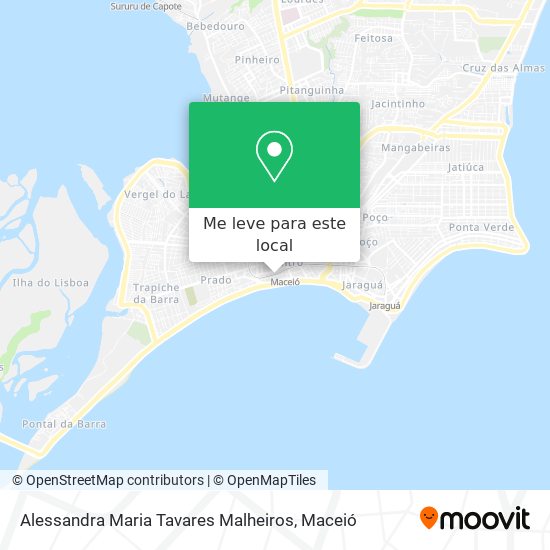 Alessandra Maria Tavares Malheiros mapa
