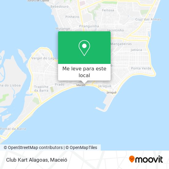 Club Kart Alagoas mapa