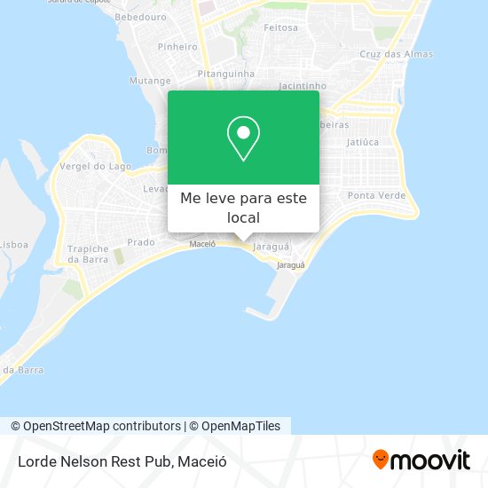 Lorde Nelson Rest Pub mapa