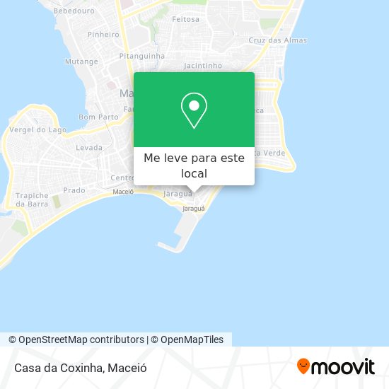 Casa da Coxinha mapa