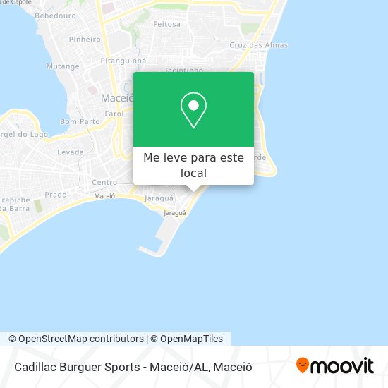 Cadillac Burguer Sports - Maceió / AL mapa