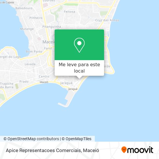 Apice Representacoes Comerciais mapa