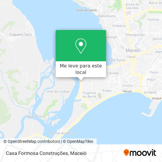 Casa Formosa Construções mapa