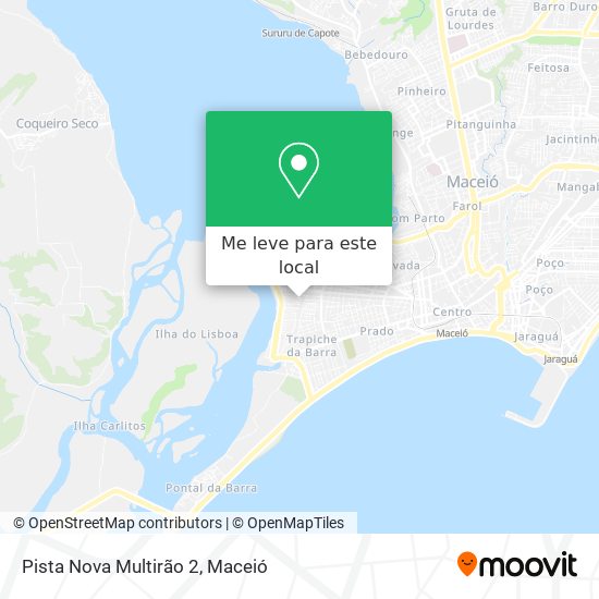 Pista Nova Multirão 2 mapa