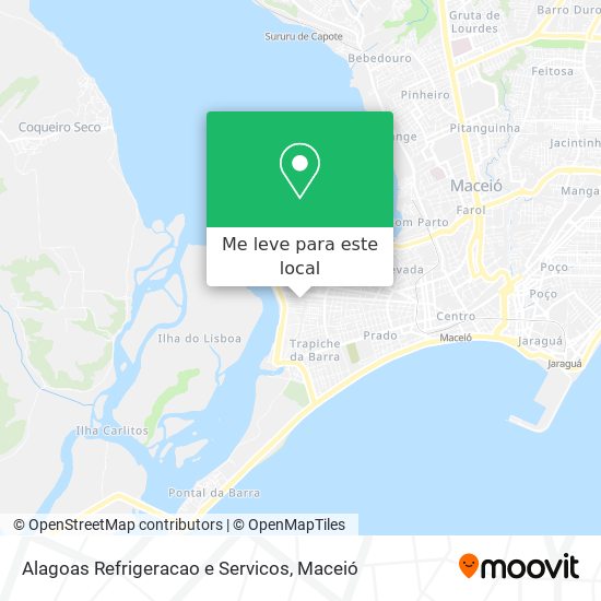 Alagoas Refrigeracao e Servicos mapa