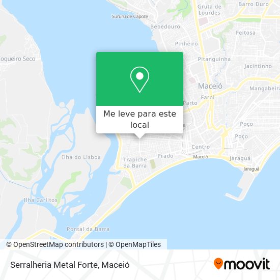 Serralheria Metal Forte mapa