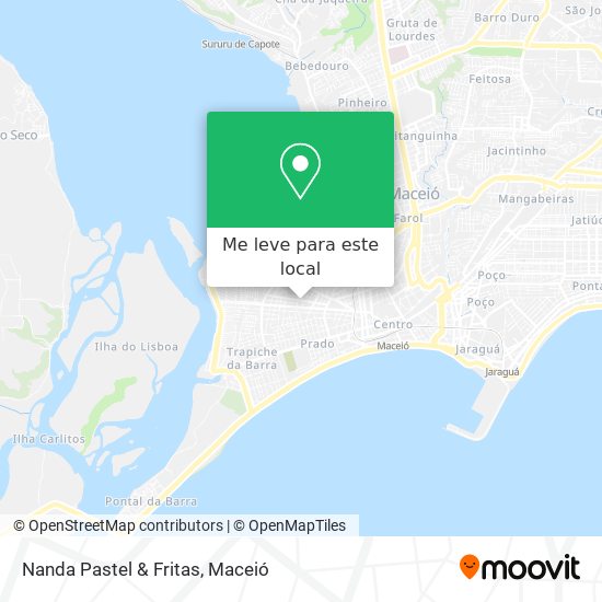 Nanda Pastel & Fritas mapa