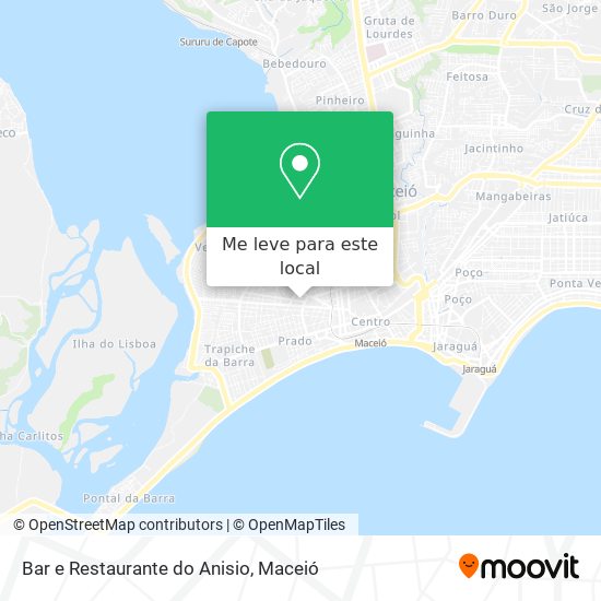 Bar e Restaurante do Anisio mapa