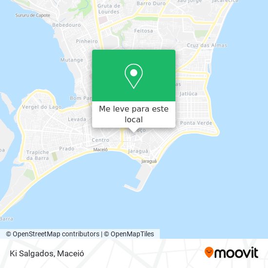 Ki Salgados mapa