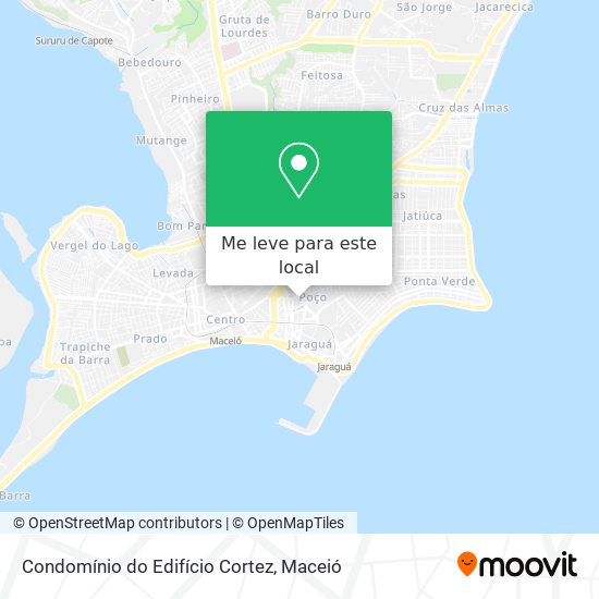 Condomínio do Edifício Cortez mapa