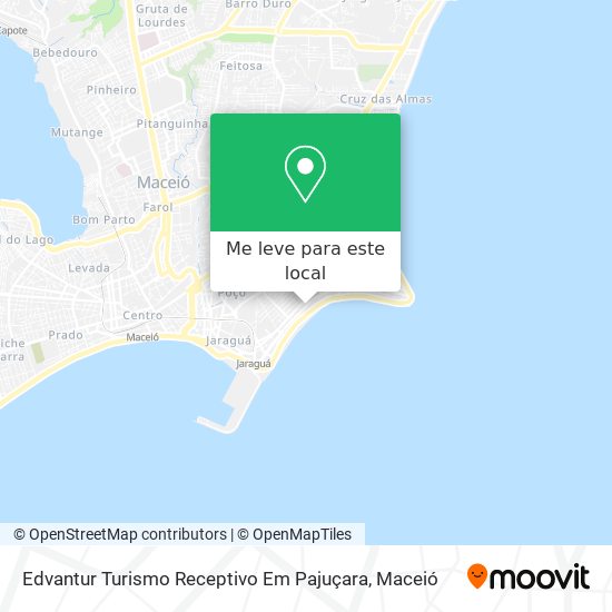 Edvantur Turismo Receptivo Em Pajuçara mapa