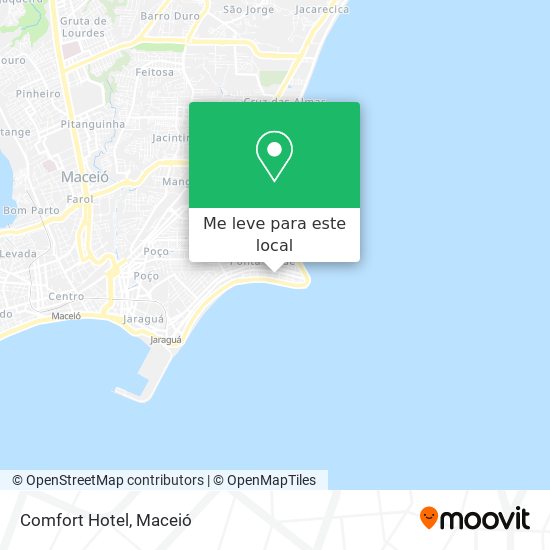 Comfort Hotel mapa