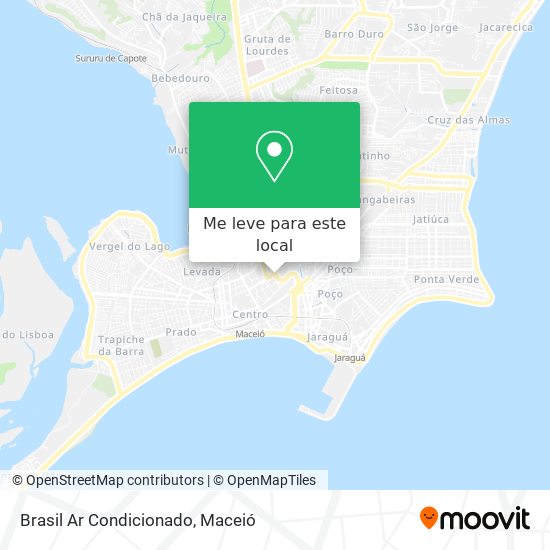 Brasil Ar Condicionado mapa