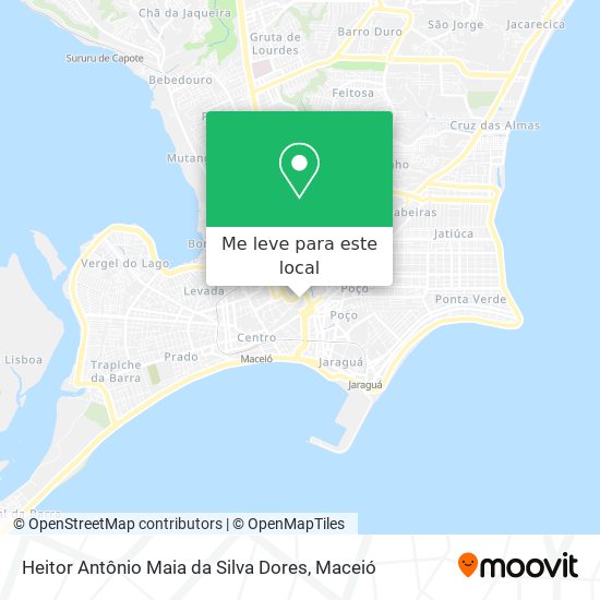 Heitor Antônio Maia da Silva Dores mapa