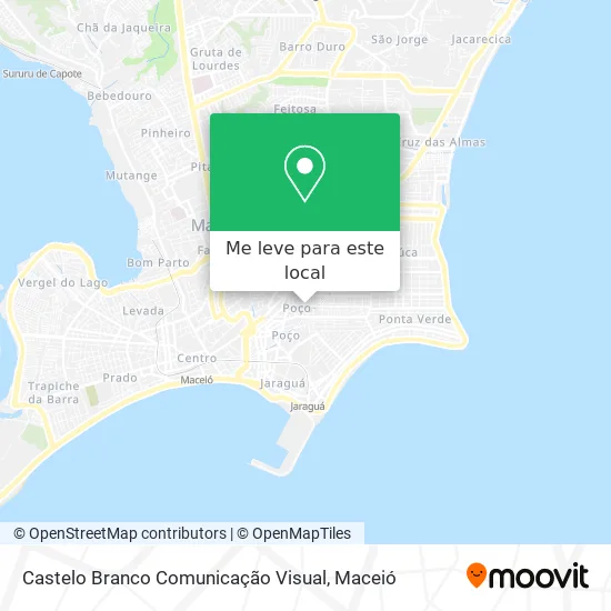 Castelo Branco Comunicação Visual mapa