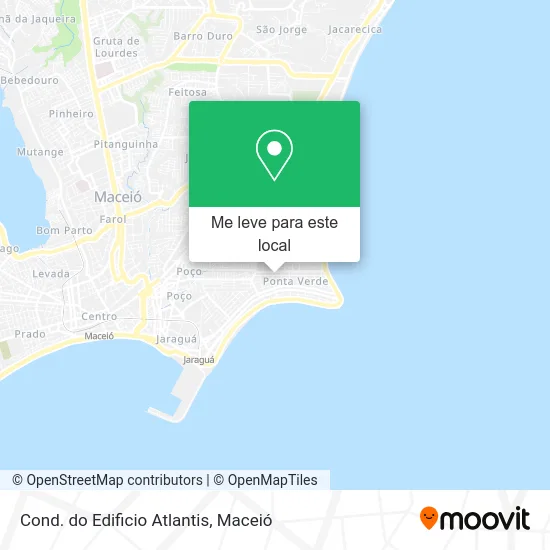 Cond. do Edificio Atlantis mapa