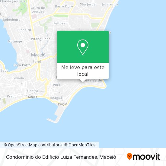 Condominio do Edificio Luiza Fernandes mapa