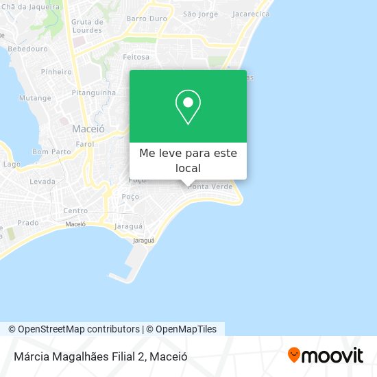 Márcia Magalhães Filial 2 mapa