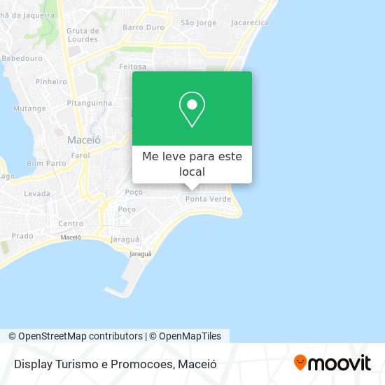 Display Turismo e Promocoes mapa