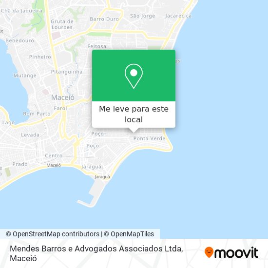 Mendes Barros e Advogados Associados Ltda mapa