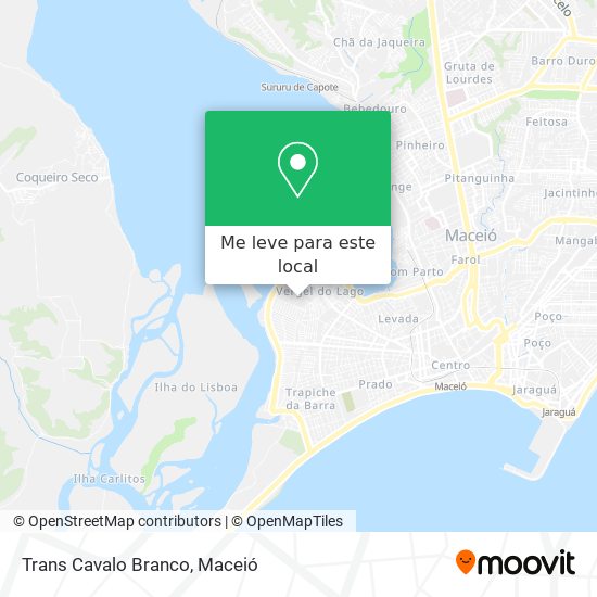 Trans Cavalo Branco mapa