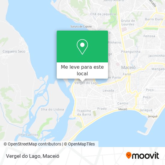 Vergel do Lago mapa