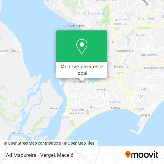 Ad Madureira - Vergel mapa