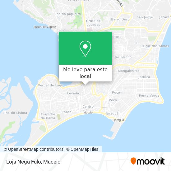 Loja Nega Fulô mapa