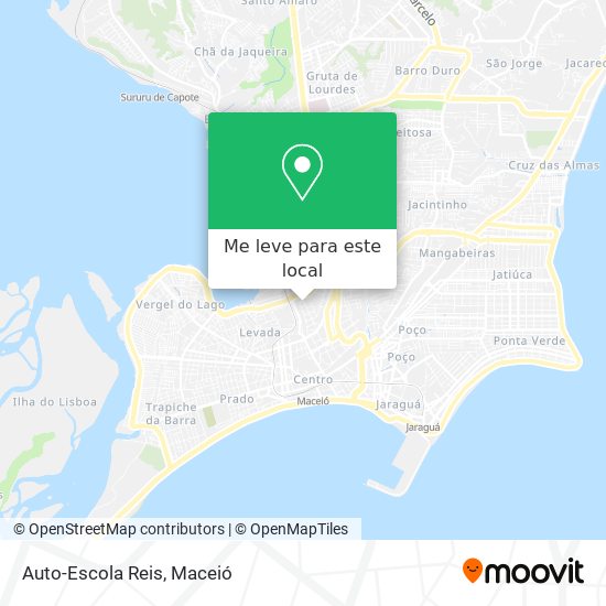 Auto-Escola Reis mapa