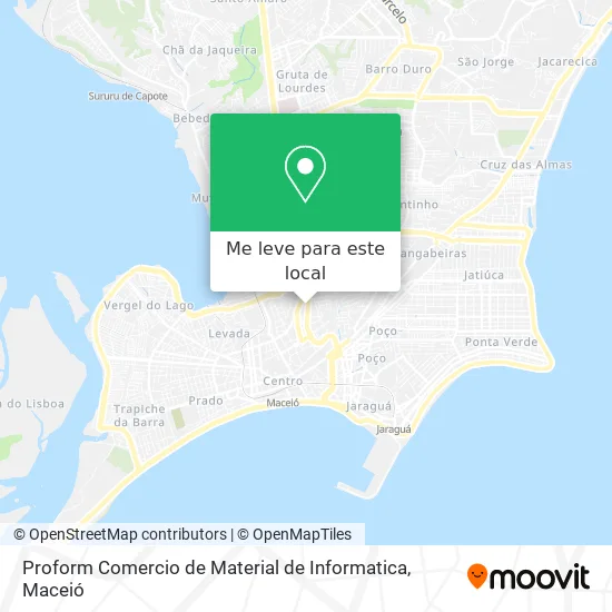 Proform Comercio de Material de Informatica mapa