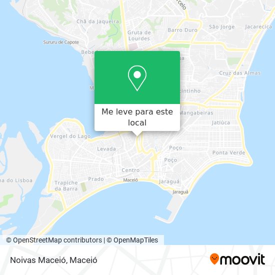 Noivas Maceió mapa