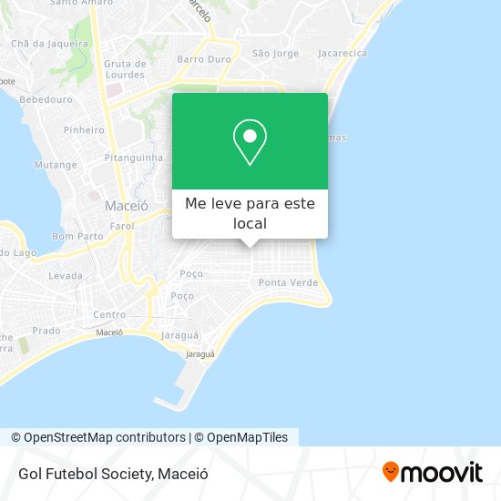 Gol Futebol Society mapa