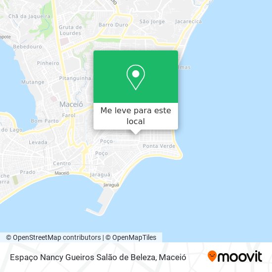 Espaço Nancy Gueiros Salão de Beleza mapa