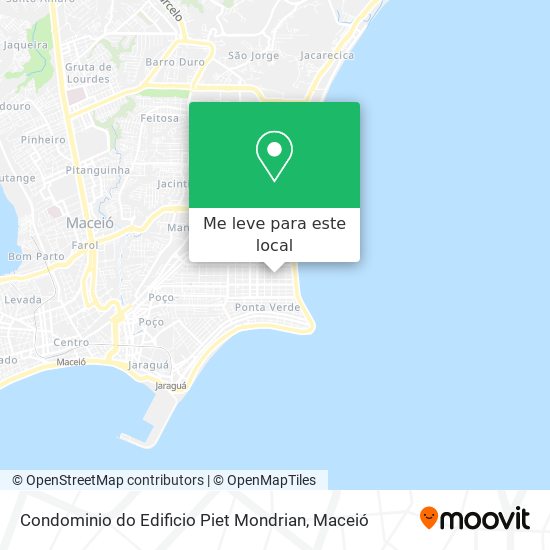 Condominio do Edificio Piet Mondrian mapa
