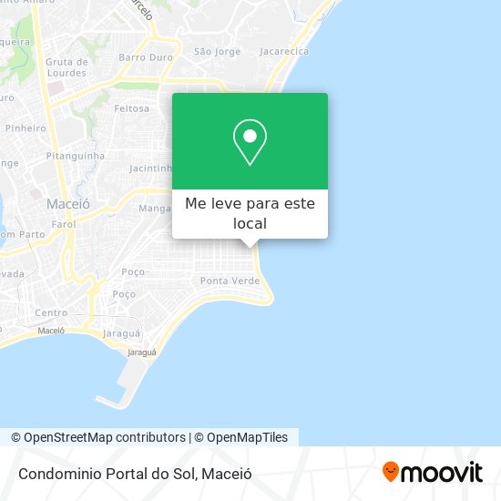 Condominio Portal do Sol mapa