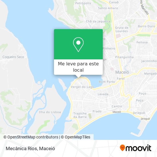 Mecânica Rios mapa