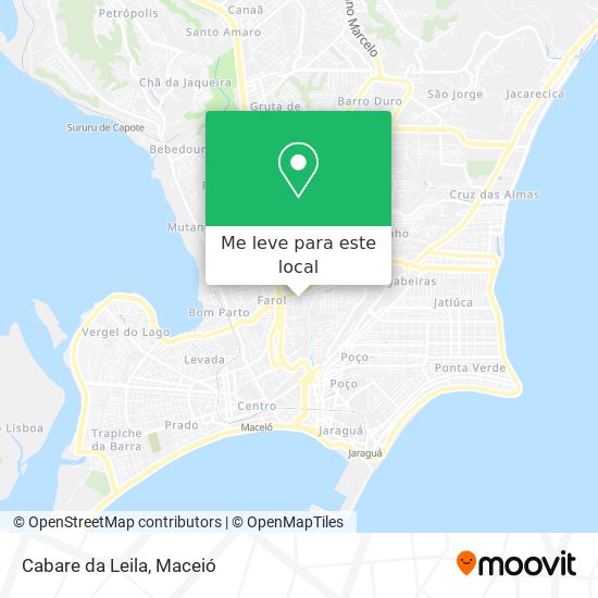Cabare da Leila mapa