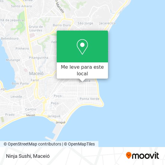 Ninja Sushi mapa