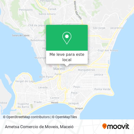 Ametsa Comercio de Moveis mapa